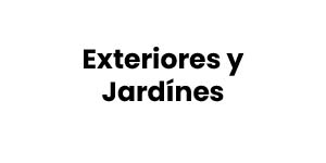 exteriores y jardines
