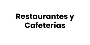 restaurantes y cafeterías