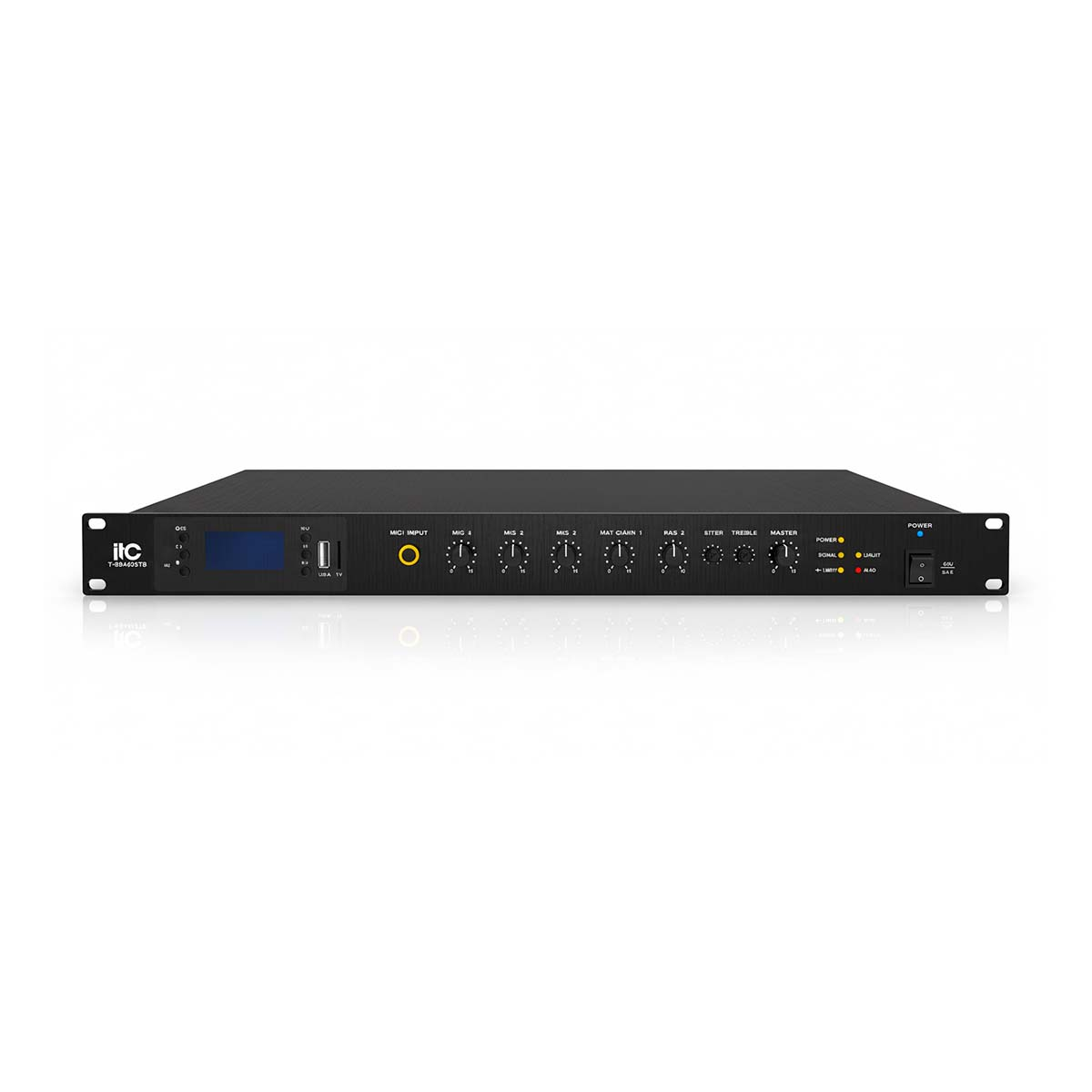 Amplificador Mixer ITC 500W Bluetooth
