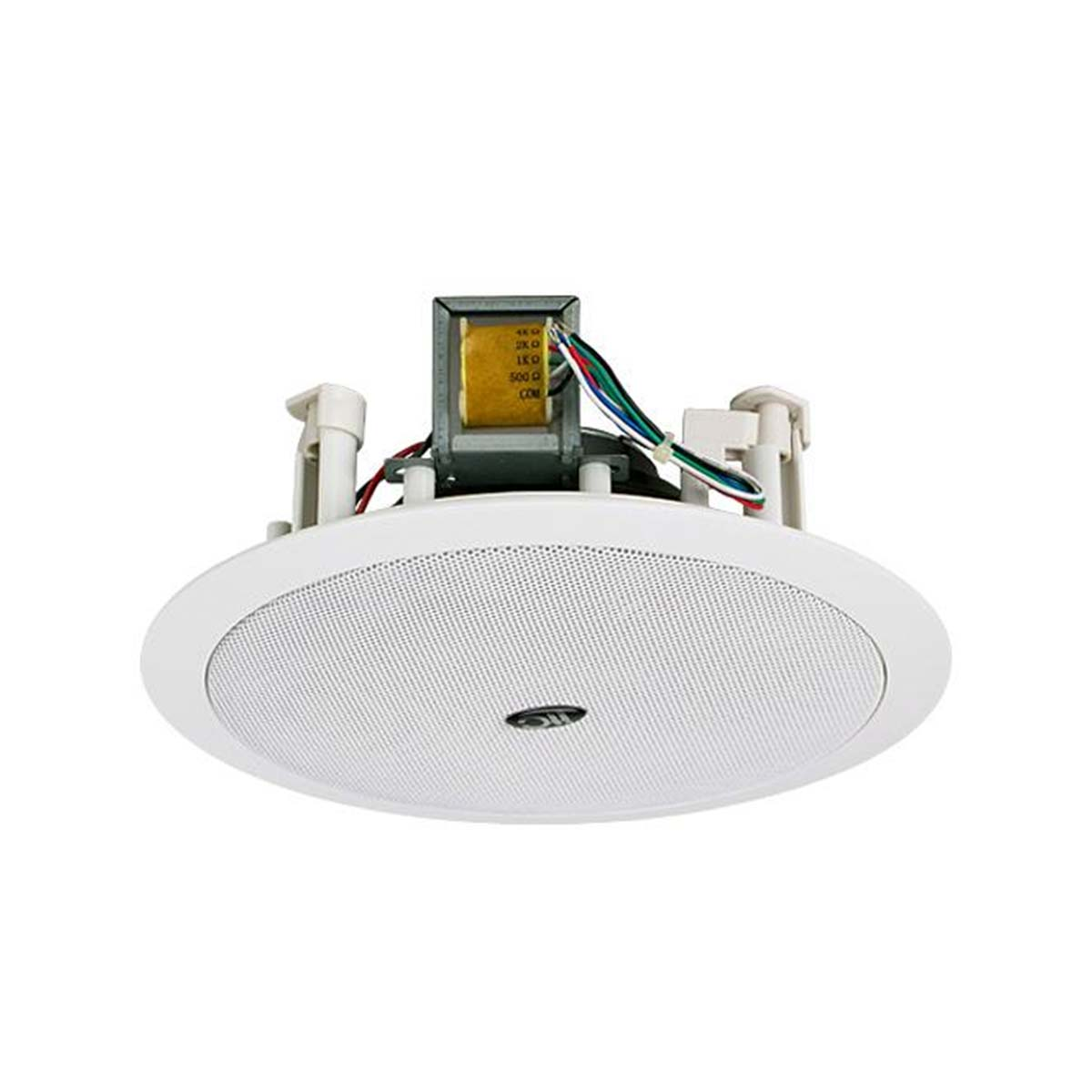 Bocina para cielo falso blanca ITC modelo T-206A 6"+1.5" 2.5W-5W-10W-20W 100V - Image 2