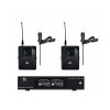 Sistema de Micrófonos Inalámbricos UHF Digital con Lavalier Doble
