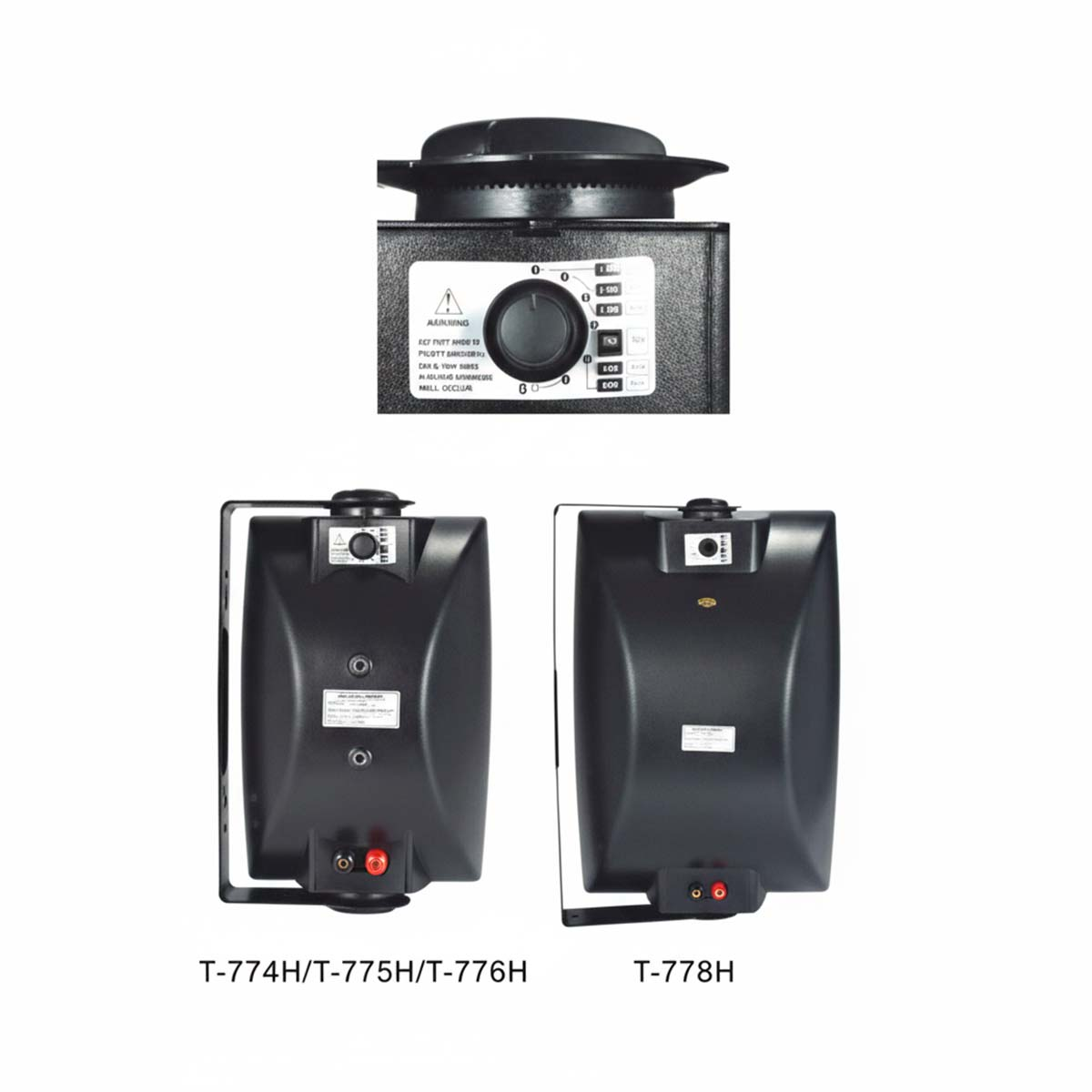 Bocina de Pared T-776H Negra IP66